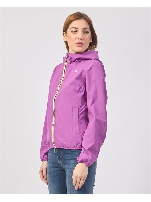 Giacca corta donna Llily K-way con cappuccio K-WAY | K5127LW-LILY STRETCH521